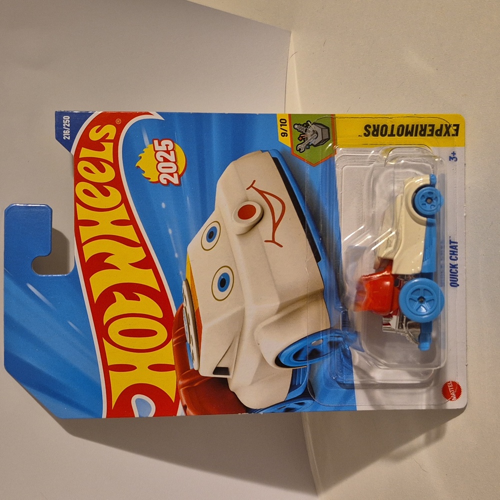1D5 Hot Wheels Quick Chat with shipping protector